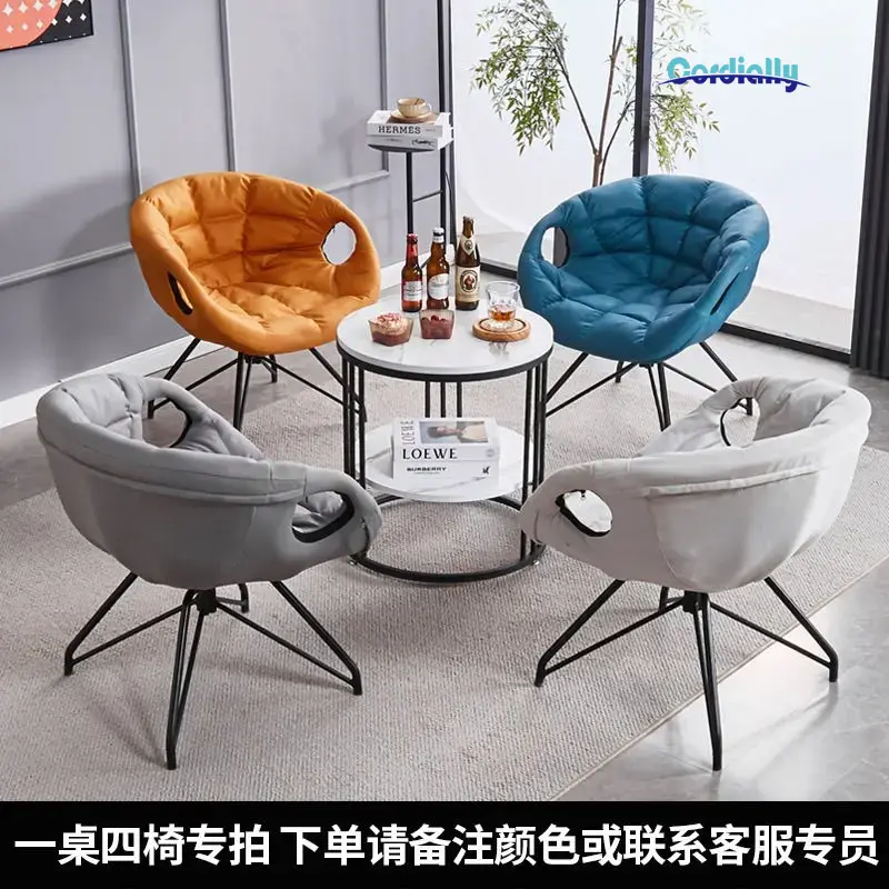 Outdoor Furniture Metal Chairs - Nordik 360 ° Kursi putar rendah,