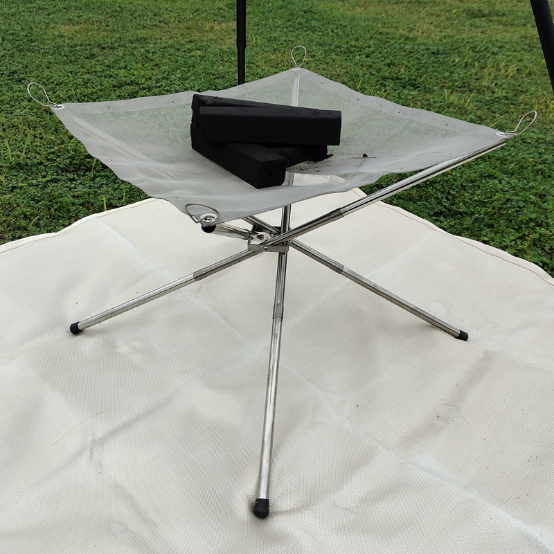 1 buah Jaring Baja Portabel ya - Outdoor Furniture Wood ulasan dan harga