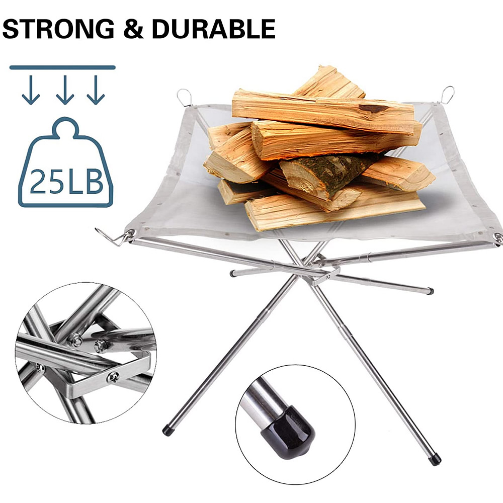 1 buah Jaring Baja Portabel ya - Outdoor Furniture Wood ulasan dan harga