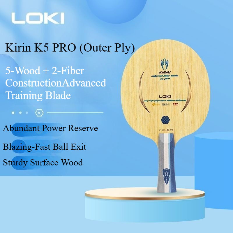LOKI Kirin K5 PRO Raket Tenis  - Outdoor Furniture Wood ulasan dan harga